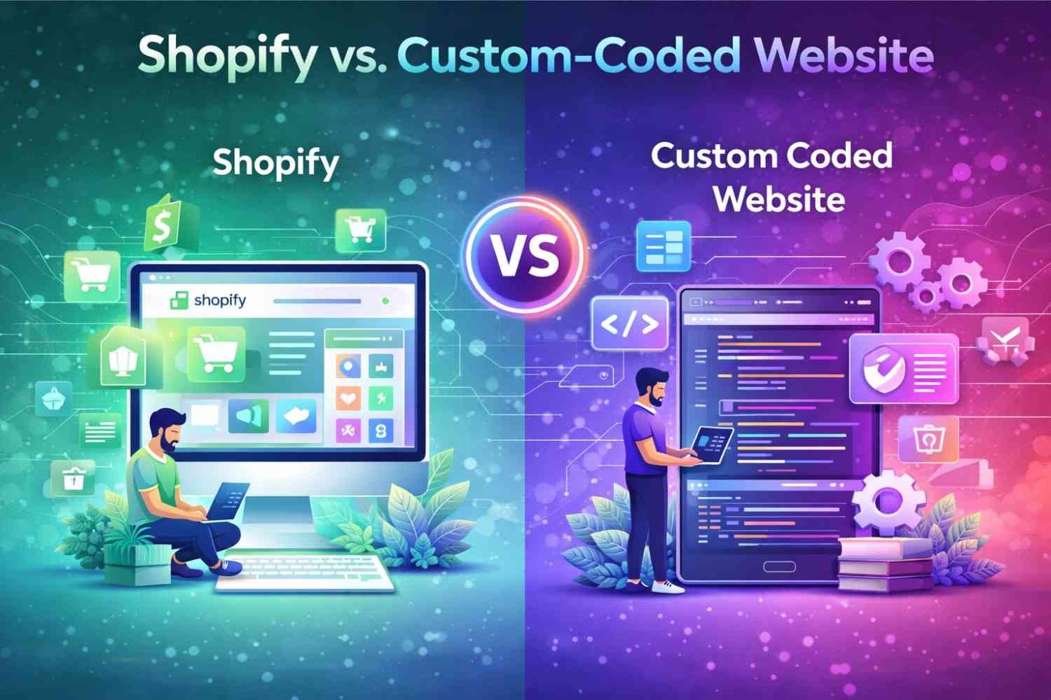 Shopify vs. Custom-Coded Website: Which Is Better